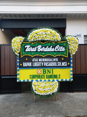 Papan Bunga Duka di Bojong Catang