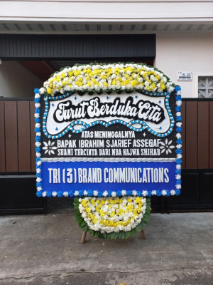 Papan Bunga Duka di Bojong Catang